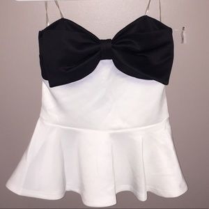 Bow tie Tube top